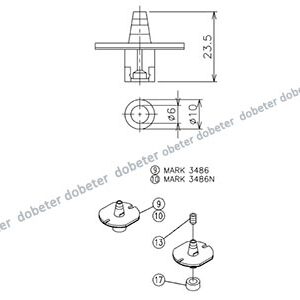 MTKU001760AB NOZZLE 3486NN